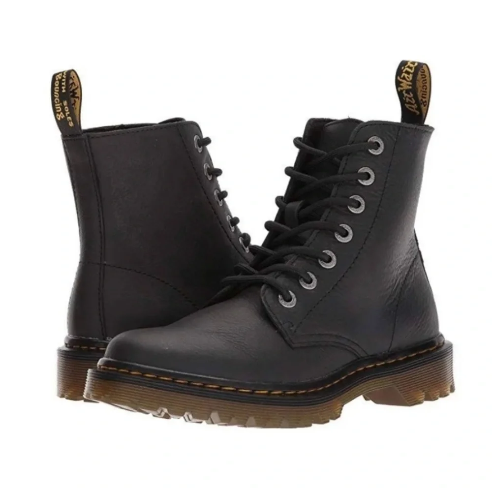 Dr. Martens Luana Leather Combat Boot